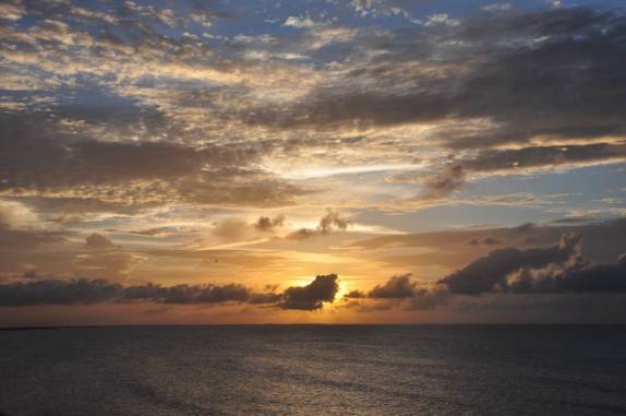 Maravilhoso pôr-do-sol em Jericoacoara - CE